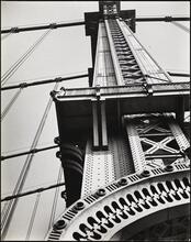 Manhattan Bridge, Looking Up