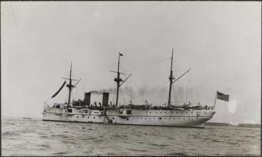 [U.S.S. "Columbia".]