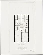 Ninth Floor Plan. Proposed Building for The National Democratic Club. 617 Fifth Avenue New York City