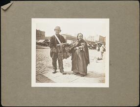 Organ Grinder and Wife [Street Types of New York.]