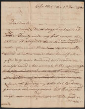 Letter from Peter Jay Munro to John Jay, December 7, 1783