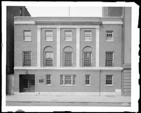 205 East 20th Street and 3rd Avenue. New York Osteopathic Hospital, exterior.
