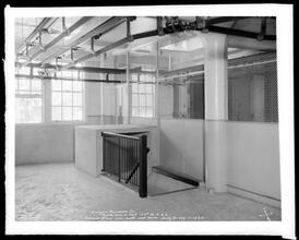 East 156th Street and Brook Avenue. Kingman Provision Co., stair enclosure, 2nd floor, N.W. corner, 11:18am.