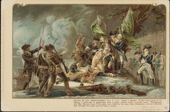 Death of Gen. Montgomery. Dec 3, 1775.