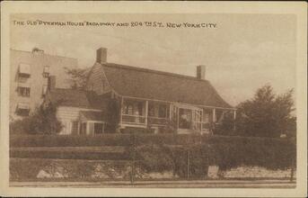 The Old Dyckman House, Broadway and 204th Street, New York City