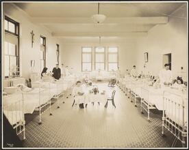 St. Francis Hospital, 142nd. St. & Brook Ave., Interior, Children's Ward.