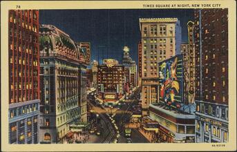 Times Square at Night.
