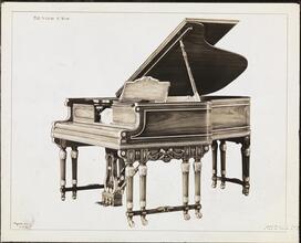 Pianos, Steinway, Grand, Design #3110.