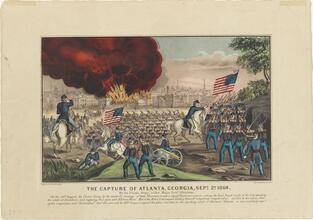The Capture of Atlanta, Georgia, Sept. 2d 1864.