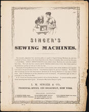 Singer's Sewing Machines