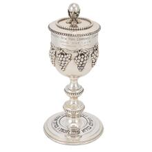 Covered Wine Goblet for Kiddush