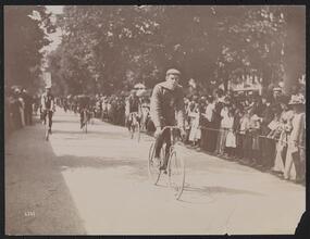 Bicycling Parade, Coney Island, Bicycle Path.