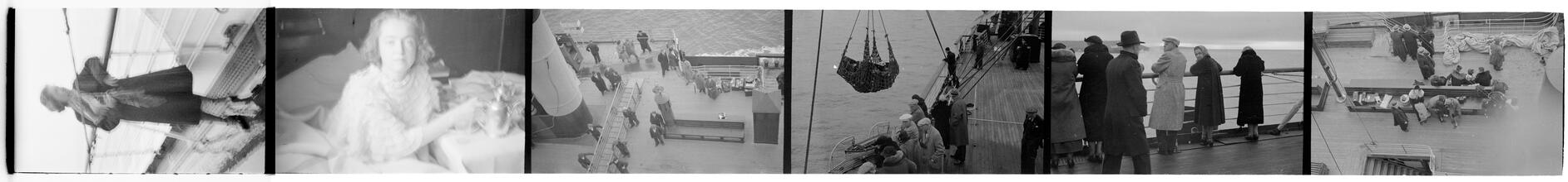 [People on deck of ship.]