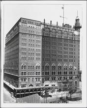 [Seamen's Church Institute, 25 South St., The Bldg. from Across the Park.]