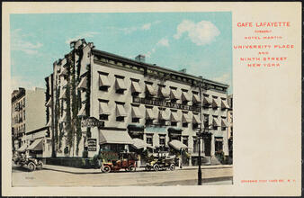 Cafe Lafayette, formerly Hotel Martin.
