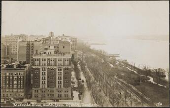 Riverside Drive, south from 119th St., New York.