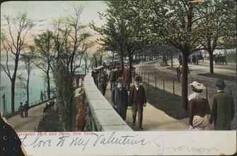 Riverside Park and Drive, New York.
