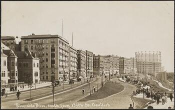 Riverside Drive, south from 139th St., New York.