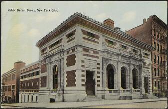 Public Baths, Bronx, New York City.