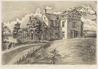 The Berrian House - Riverdale, Bronx. Oct. 10, 1948.