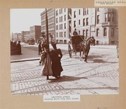 34th Street and Lexington Ave. N.Y. [Lexington Avenue. Looking South from 34th Street.]