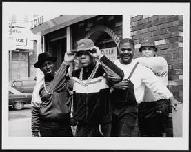 LL Cool J with Cut Creator, E-Love, and B-Rock