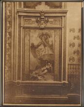 [Plaza Theater. Interior, detail of painting.]