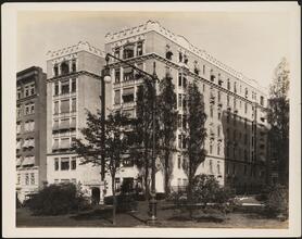 [Irving Arms apartment building, 222 Riverside Drive.]
