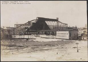 [Coney Island A. Cannon Coaster ; B. Bowery of Coney Island.]