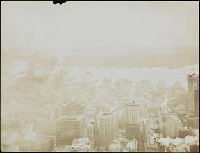Waterfronts, New York Bay and Sky Lines, Ice Flow.