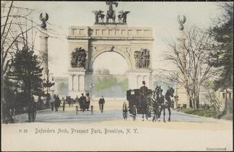 Defenders Arch, Prospect Park, Brooklyn, N. Y.