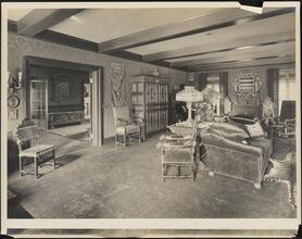 [Residence. Interior, sitting room.]