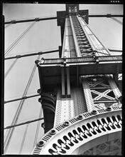 Manhattan Bridge, Looking Up