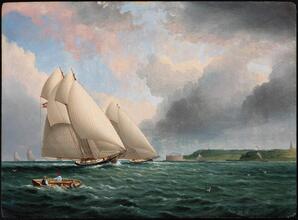 Yacht Race off Fort Wadsworth