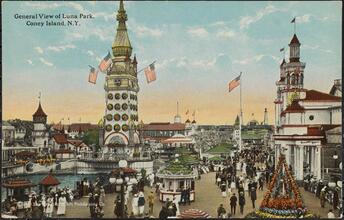 General View of Luna Park, Coney Island, N. Y.