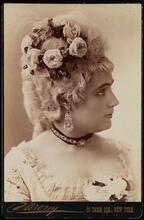 [Rose Coghlan as Lady Teazle in "The School for Scandal".]