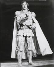 [Richard Muenz as Lancelot Du Lac in "Camelot".]