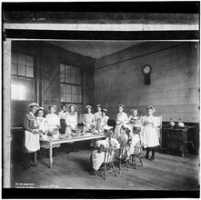 A Cooking Lesson in Vacation School: the Best Temperance Sermon.