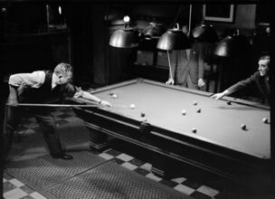 [Players Club. Billiard room.]