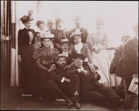 Excursions, Witmark Music Co., Excursion to Newburgh, N.Y. on Hudson River Boat.