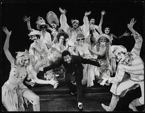 ["Pippin" theater still.]