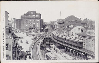 Cooper Square, 3rd & 4th Aves. N. Y.