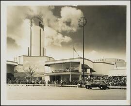 [New York World's Fair. Transportation area, Goodrich Tire exhibit.]