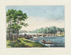 View on the Harlem River, N.Y.