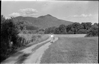 [Felicia Marsh in the country.]