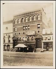 Lyceum Theatre, Fourth Avenue, Bet. 23rd + 24th Streets.