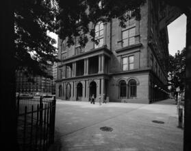 [Cooper Square and Cooper Union Foundation Building.]