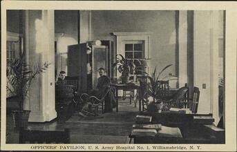 Officers' Pavillion, U.S. Army General Hospital No. 1 Williamsbridge, N.Y.