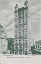 Park Row Building, New York.