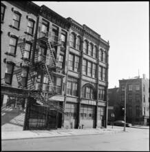 [Bedford Avenue façade of the Smith Building, 123 South 8th Street.]